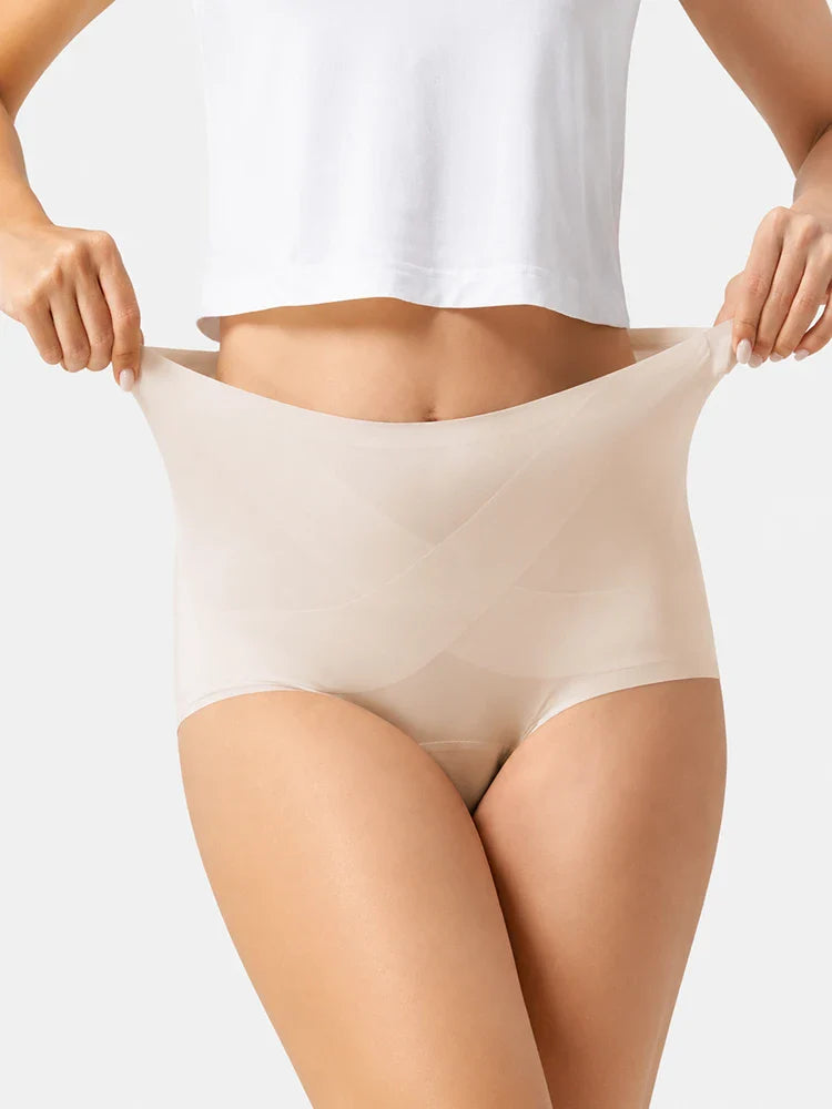 Pack x5 Bombachas Moldeadoras Seamless de Cintura Alta con Efecto Control Abdominal